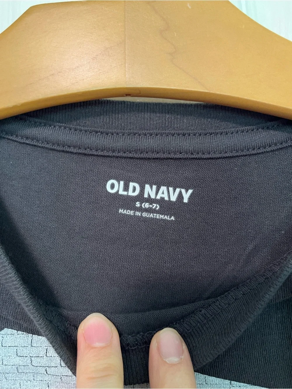 Old Navy Charcoal Gray Graphic Skateboard Tee